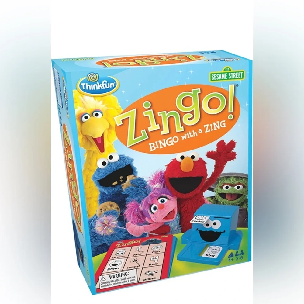 Think! Zingo! Bingo with Zing - Blue